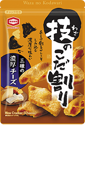 技のこだ割り濃厚チーズ〈80g〉