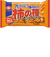 亀田の柿の種6袋詰〈180g〉